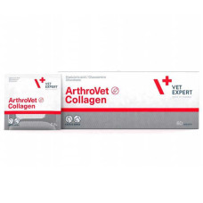 Харчова добавка VetExpert ArthroVet Collagen з колагеном для собак та котів із захворюваннями суглобів 60 шт