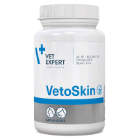 VetExpert VetoSkin (ВетоСкін) для тварин з дерматологічними порушеннями 90 капсул