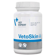 VetExpert VetoSkin (ВетоСкін) для тварин з дерматологічними порушеннями 90 капсул