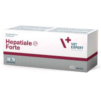 VetExpert (ВетЕксперт) Hepatiale Forte - Харчова добавка для підтримки і відновлення функцій печінки собак та котів 40 табл