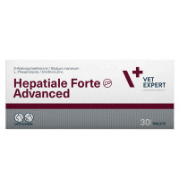 VetExpert (ВетЕксперт) Hepatiale Forte Advanced - Харчова добавка для підтримки функцій печінки собак і котів 30 табл