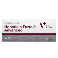 VetExpert (ВетЕксперт) Hepatiale Forte Advanced - Харчова добавка для підтримки функцій печінки собак і котів 30 табл