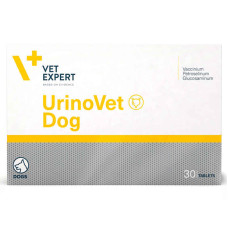 VetExpert (ВетЕксперт) UrinoVet Dog - Підтримка та відновлення функцій сечової системи у собак 30 табл