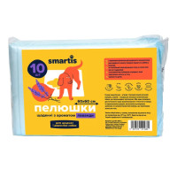 Пеленки Smartis ежедневные с ароматом лаванды 60*60см, 10шт