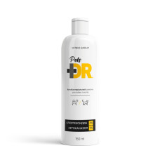 Шампунь для собак і кішок Dr.Pets, з хлоргексидином і кетоконазолом, антибактеріальний, 150 мл