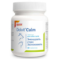 Dolfos (Дольфос) Dolvit Calm - Заспокійливі пігулки Долвіт Калм для собак і котів 30 шт