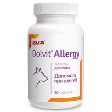 Таблетки для собак та котів Dolfos Dolvit Allergy 90 шт