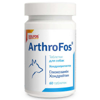 Dolfos (Дольфос) ArthroFos - Витаминно-минеральный комплекс для собак с глюкозамином и хондроитином 60 таб,