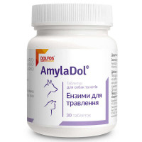 Dolfos (Дольфос) AmylaDol — Вітамінно-мінеральний комплекс для собак і кішок у разі порушення травлення 30 таб.