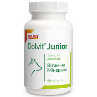 Dolfos (Дольфос) Dolvit Junior — Вітамінно-мінеральний комплекс для цуценят і молодих собак 90 таб.