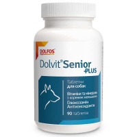 Dolfos (Дольфос) Dolvit Senior Plus- Таблетки для собак, для предотвращения процесса старения 90 таб