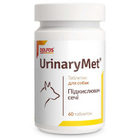 Dolfos (Дольфос) UrinaryMet - Таблетки Уринаримет для собак с проблемами мочеполовой системы 60 таб.