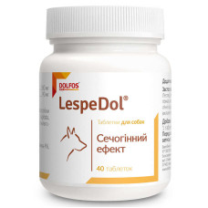 Dolfos (Дольфос) LespeDol — Таблетки ЛеспеДол для собак із захворюваннями сечостатевої системи та нирок 40 таб.