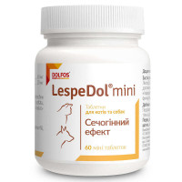 Dolfos (Дольфос) LespeDol mini — таблетки для собак дрібних порід та котів із захворюваннями сечостатевої системи 60 таб.