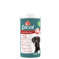 Вітаміни 8in1 Excel Calcium для цуценят та дорослих собак, для зубів та кісток, кальцій, 1700 таблеток