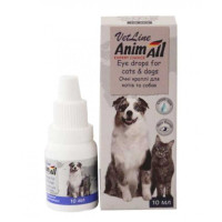 Капли глазные AnimAll VetLine для кошек и собак 10 мл