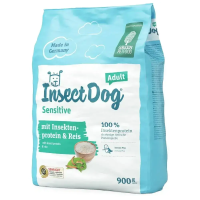 Сухой корм для взрослых собак Green Petfood InsectDog Sensitive Adult 900 г
