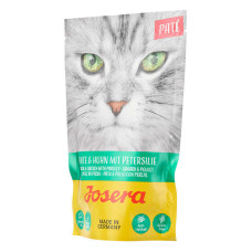 Josera (Йозера) Pate - Вологий корм Паштет качка та курка з петрушкою для котів 16шт*85г