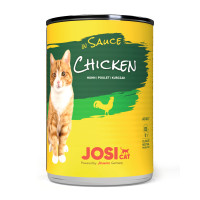 JosiCat (Йозикет) Chicken in Sauce - Влажный корм кусочки курицы в соусе для кошек 415 г
