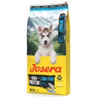 Сухой корм Josera High Protein Junior Sea Fish - с морской рыбой для щенков с повышенной потребностью в энергии 3 кг