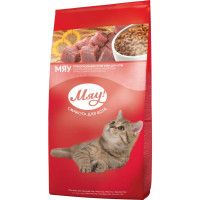 Мяу! сухой корм для взрослых котов с курицей 14 кг