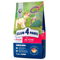 Сухой корм для собак Club 4 Paws Adult Актив Small Breeds 5 кг - курица