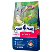 Сухой корм для собак Club 4 Paws Adult Актив Medium Breeds 5 кг - курица