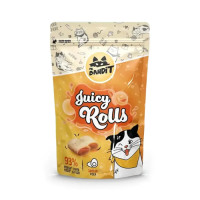 Ласощі для котів “Mr. Bandit" соковиті роли з жовтком 40г