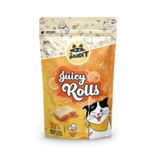 Ласощі для котів “Mr. Bandit" соковиті роли з жовтком 40г
