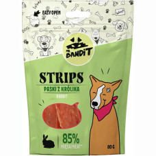 Лакомство для собак Mr. Bandit Стрипсы из кролика, 80 г