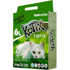 Наповнювач для котячого лотку на основі тофу KOTIX TOFU Aloe Vera, з ароматом алое вера 6 л