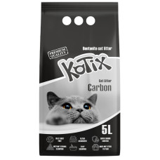  Бентонітовий наповнювач KOTIX Extra Activated Carbon з активованим вугіллям 5 л