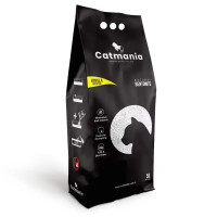 Бентонітовий наповнювач для кішок CATMANIA з ароматом ванілі та жовтими гранулами 5 літрів/4,25 кг