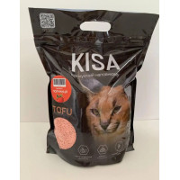  Kisa (Киса) наполнитель соевый тофу с ароматом клубники 6 л.