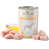 Влажный корм для собак с чувствительным пищеварением NUEVO SENTIVE Chicken с курицей 400 г