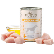 Вологий корм для собак з чутливим травленням NUEVO SENSITIVE Chicken з куркою, 400 г