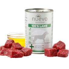 Вологий корм для собак з чутливим травленням NUEVO SENSITIVE Lamb з ягням, 400 г
