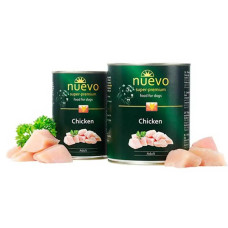 Вологий корм для собак Nuevo Adult з куркою 400 г