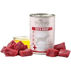 Nuevo Sensitive Beef - консерви Нуево з яловичиною для собак з чутливим травленням 400 гр