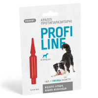 Краплі на холку для собак ProVET (ПРОВЕТ) Profiline от 10 до 20 кг, 1 пипетка