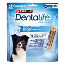 DentaLife ДентаЛайф Medium Ласощі з м'ясом для здоров'я ротової порожнини в собак середніх порід 115 г