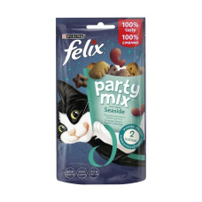 Лакомство для котів Felix Party Mix Ocean Mix Фелікс Океанічний Мікс 60гр*8шт