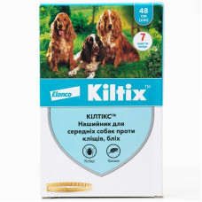 Нашийник для собак Bayer «Kiltix» (Кілтікс) 48 см (від зовнішніх паразитів)