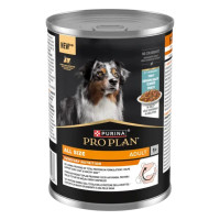Влажный корм для взрослых собак Purina Pro Plan Adult кусочки в желе с рыбой 400 г