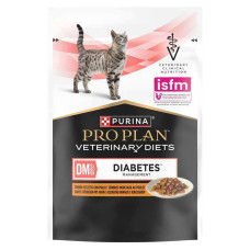 Влажный корм для котов Pro Plan Veterinary Diets Diabetes Managment pouch 85 г*10шт - курица