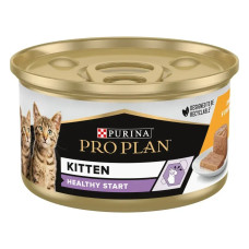 Вологий корм для кошенят Purina Pro Plan Junior з куркою 85г*24шт