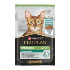 Вологий корм для котів Pro Plan Sterilized Adult pouch 85 г*26 шт - океанічна риба
