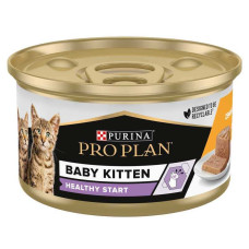 Вологий корм для кошенят Purina Pro Plan Baby мус із куркою 85 г*24 шт.