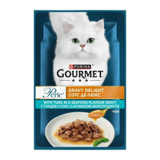 Вологий корм Gourmet Perle Mini Fillets Tuna для кішок із тунцем 85 г*26 шт
