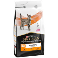 Сухой корм для взрослых кошек Purina Pro Plan Veterinary Diets HU St/Ox Obesity 1,5 кг